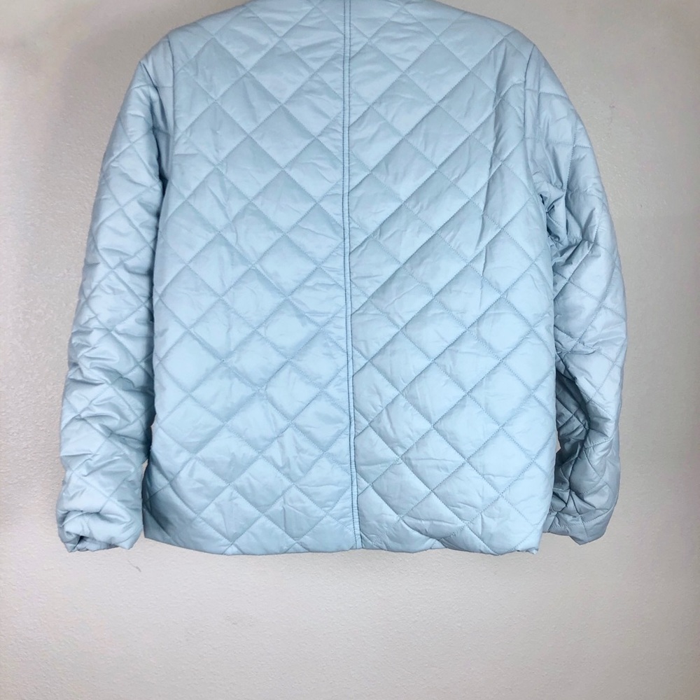 Barbour Overwash Packable Quilted Jacket Blue - Picture 3 of 7